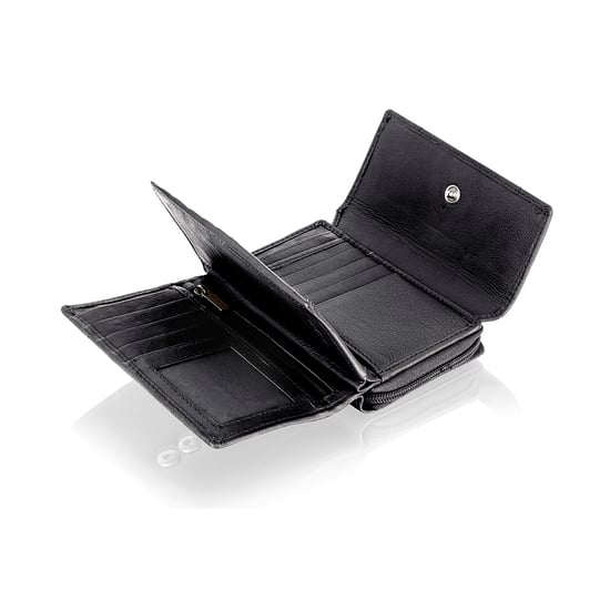 Genuine sturdy leather purse card holder wallet by Woodland Leathers
