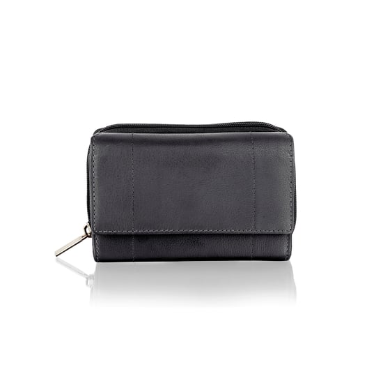 Genuine sturdy leather purse card holder wallet by Woodland Leathers