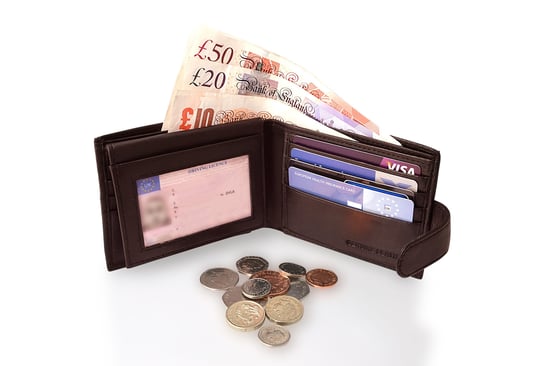 Woodland Leather Brown 4.5" RFID Multi Pocket Wallet