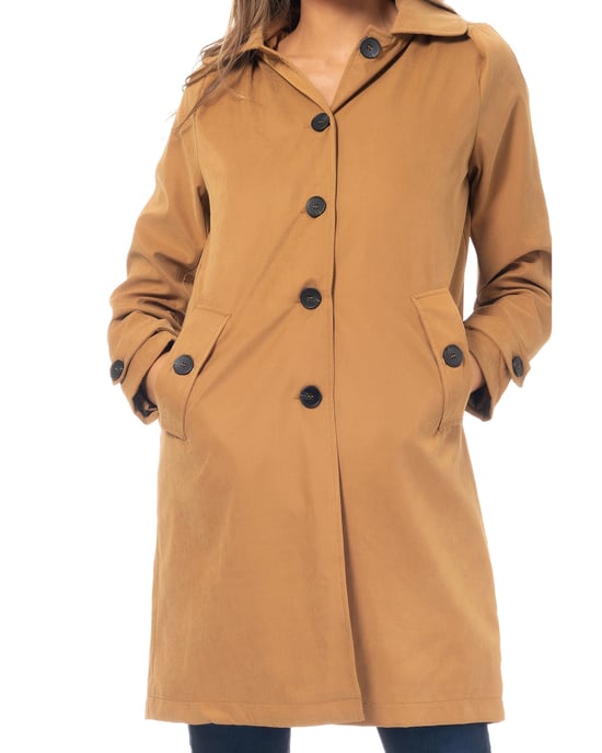 Bedrukte maxirok met elastische taille en zakken - Image 2