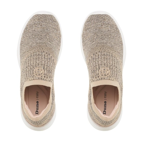 Dune Ladies EASY SLIP ON Knitted Trainers