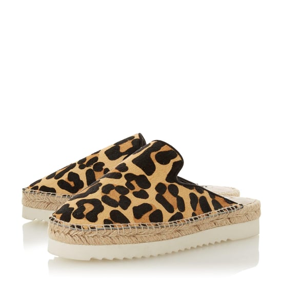 Dune Ladies GAILS Leather Espadrille Mule