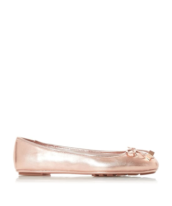 Dune Ladies HARLAND Woven Square Toe  Ballerina Shoes