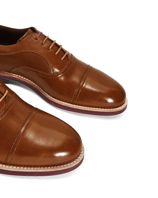 Ted Baker Quidion Oxford Brogues, Tan