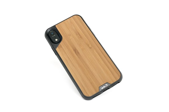 Mous - Protective Case for iPhone XR - Limitless 2.0 - Bamboo - Screen Protector Included