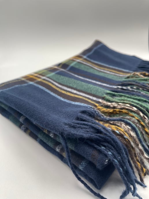 Tartan Woven with Tassels