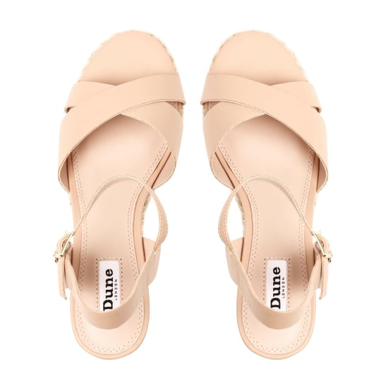 Dune Ladies KIWI XX Espadrille Trim Wedge Heel Sandals - Image 3