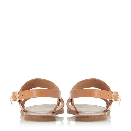 Dune Ladies LOWPEZ Double Strap Flat Sandals