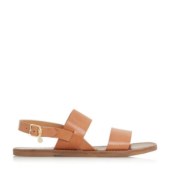 Dune Ladies LOWPEZ Double Strap Flat Sandals