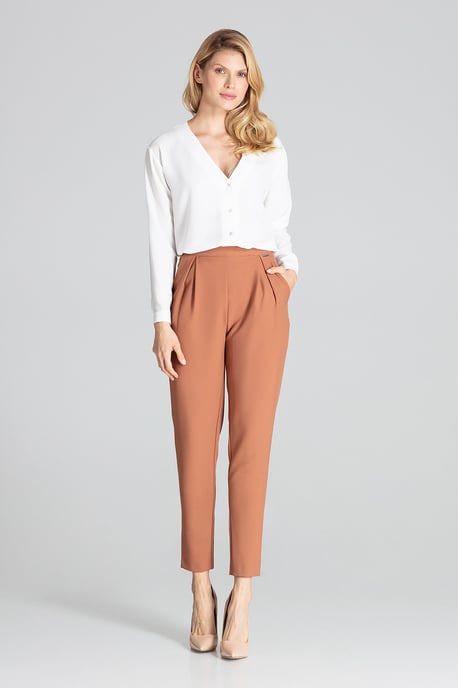 Brown Classic Trousers