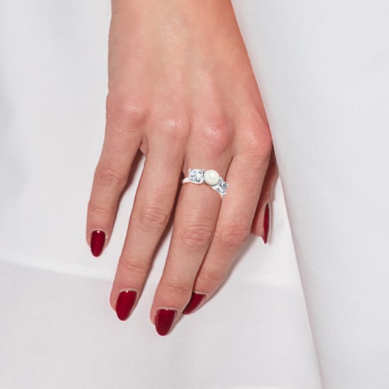 DIADEMA - Massive Ring with Freshwater Pearl - Pure White Collection