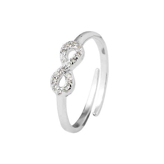 DIADEMA - Ring Infini - Wit - Zwarte Nacht Collectie - Image 1
