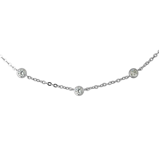 DIADEMA - Necklace - Black Night - Collection Crystal Pearl