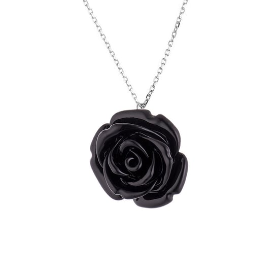 DIADEMA - Necklace - Black Rose - Love Jewelry Collection