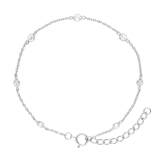 Afwisselend armband zirkoniumoxiden SERSTIS COD ZILVEREN 925 Verstelbaar - Image 1