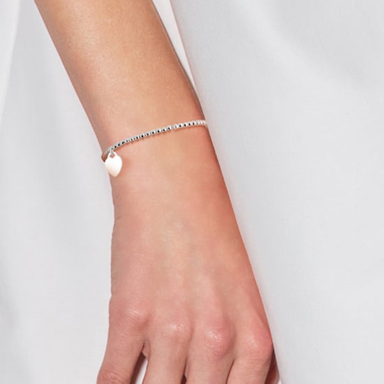 Zilveren hart 925 Breloce armband - Image 2
