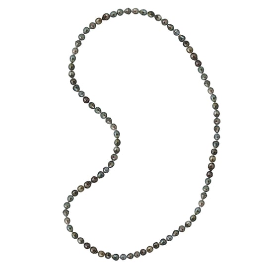 Tahitiparel Ketting Rank rand 8-9mm - Image 1