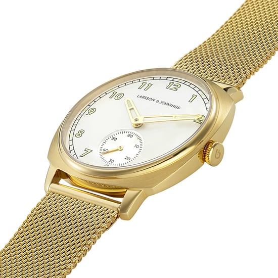 Meridian Milanese 38mm Gold White