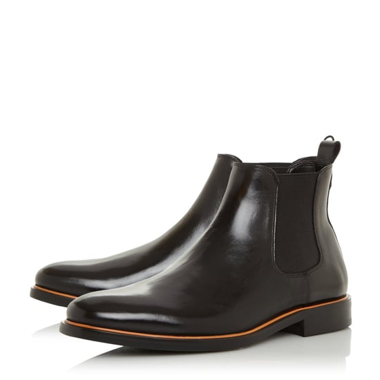 Dune Mens MELODYS Contrast Piping Chelsea Boots