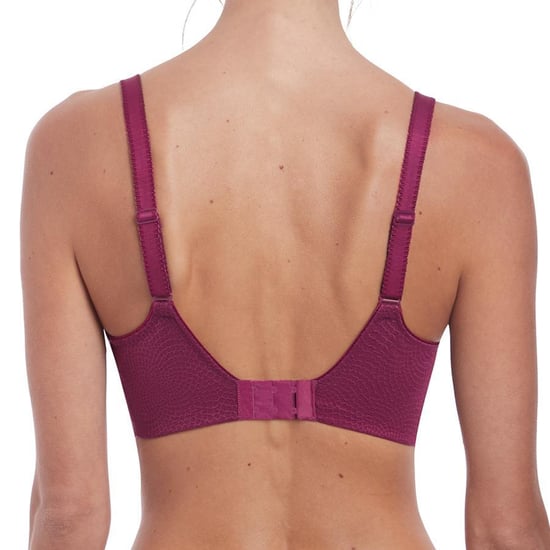Memoir Underwired Full Cup Bra with Side Support - Black Cherry - Image 2