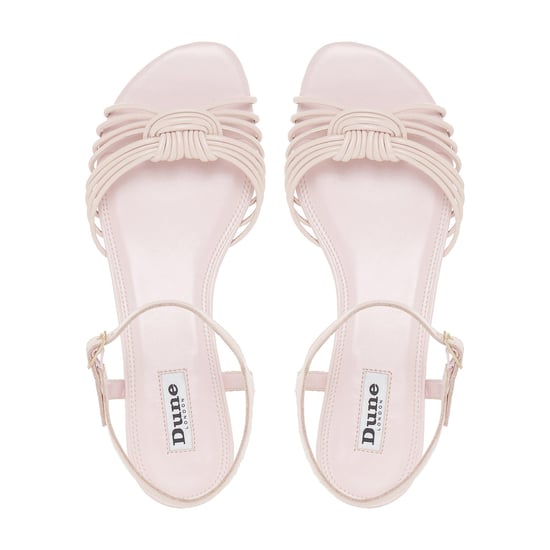 Dune Ladies NAPA Knot Detail Flat Sandals