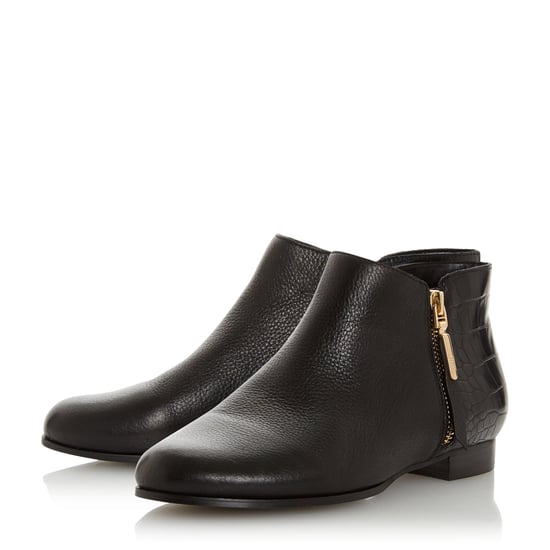 Dune Ladies PANDAN Side Zip Ankle Boots