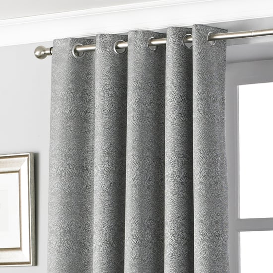 Pendleton Geweven Jacquard Ooglet Gordijnen in Grafiet - Image 2