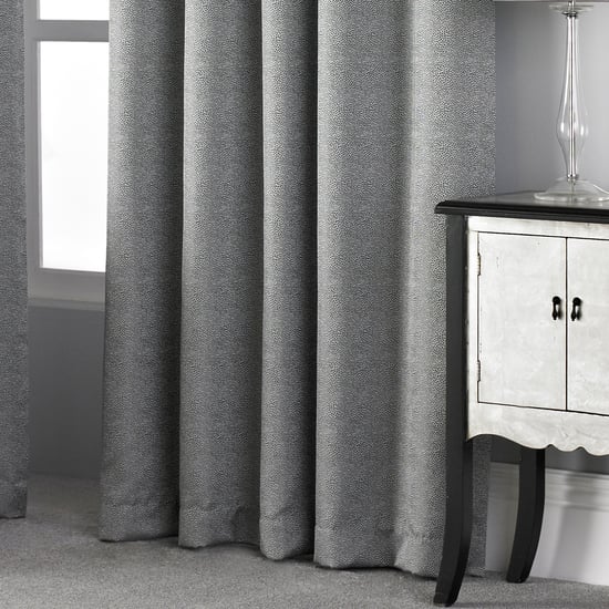 Pendleton Geweven Jacquard Ooglet Gordijnen in Grafiet - Image 3