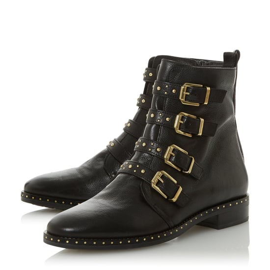 Dune Ladies PIXXEL 2 Stud Detail Biker Boots - Image 3