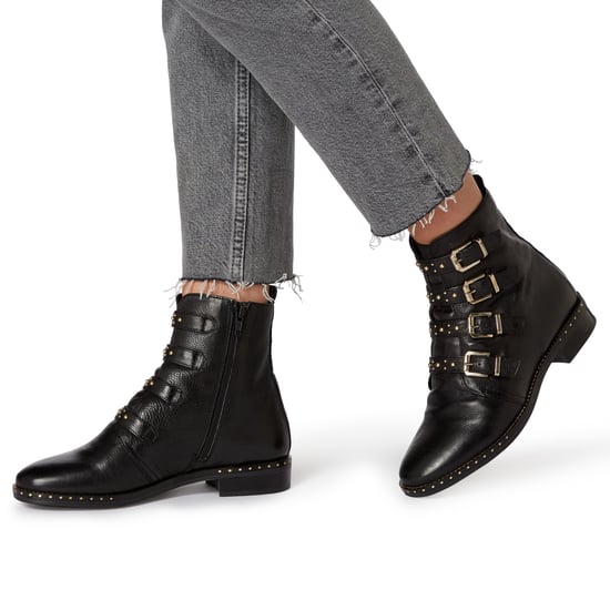 Dune Ladies PIXXEL 2 Stud Detail Biker Boots - Image 5