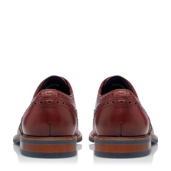 Dune Mens POLLODIUM Heavy Brogue Shoes