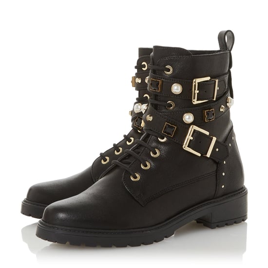 Dune Ladies POPULAR Studded Multistrap Boots