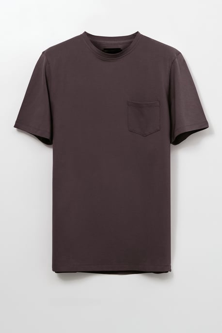 Short Sleeve Crew Neck Pique T-Shirt