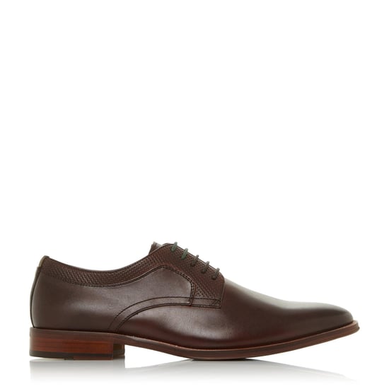 Dune Mens STAFFORD Perforated Detail Lace Up Shoes