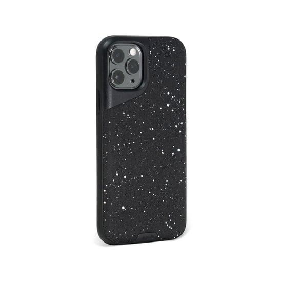 Mous - Protective Case for iPhone 11 Pro Max - Contour - Speckled Black Leather - No Screen Protector