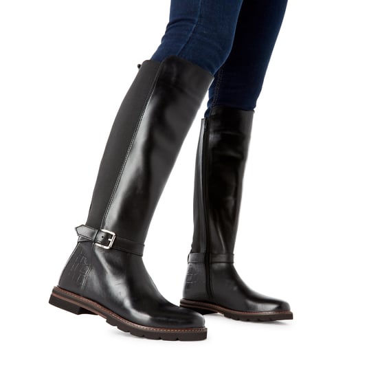 Dune Ladies TAMERA Buckle Detail Knee High Boots