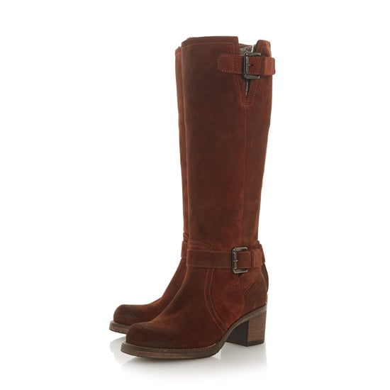 Dune Ladies TANSEY Block Heel Knee High Boots