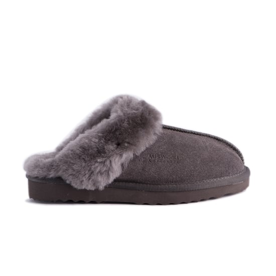 Aus Wooli "Sydney" Australia Sheepskin Wool Sydney Slippers, Grey