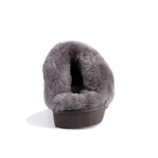 Aus Wooli "Sydney" Australia Sheepskin Wool Sydney Slippers, Grey