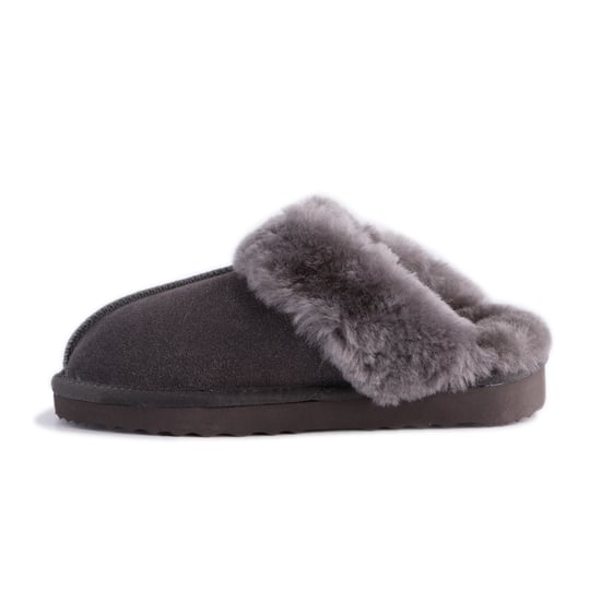 Aus Wooli "Sydney" Australia Sheepskin Wool Sydney Slippers, Grey