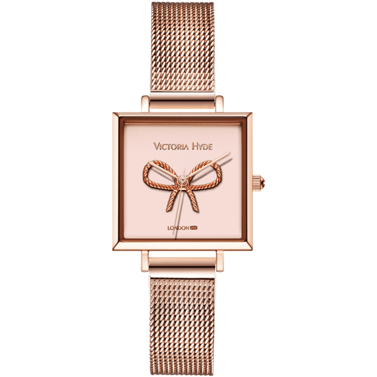 VICTORIA HYDE Horloge Maida Vale Strikrand, roségoud - Image 1
