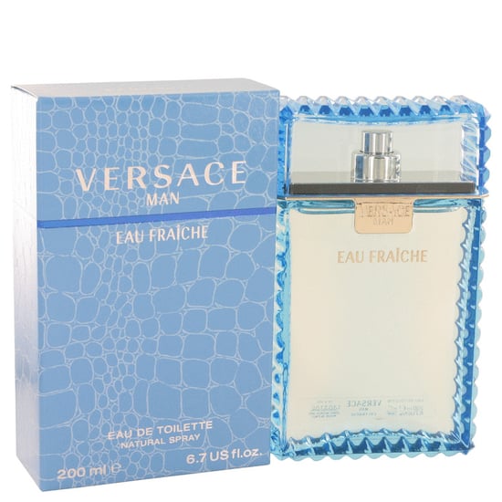 Versace Man Eau Fraiche Eau De Toilette Spray (Blauw) Door Versace 200 ml - Image 1