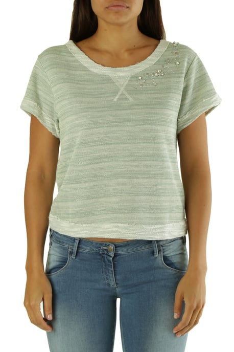 Met Women's Sweatshirt In Green