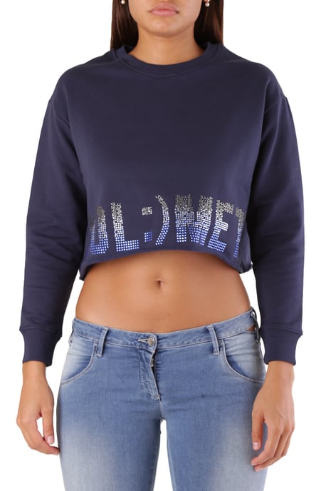 Met Women's Sweatshirt In Blue