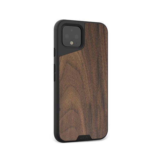 Mous - Protective Case for Google Pixel 4 XL - Limitless 3.0 - Walnut - No Screen Protector