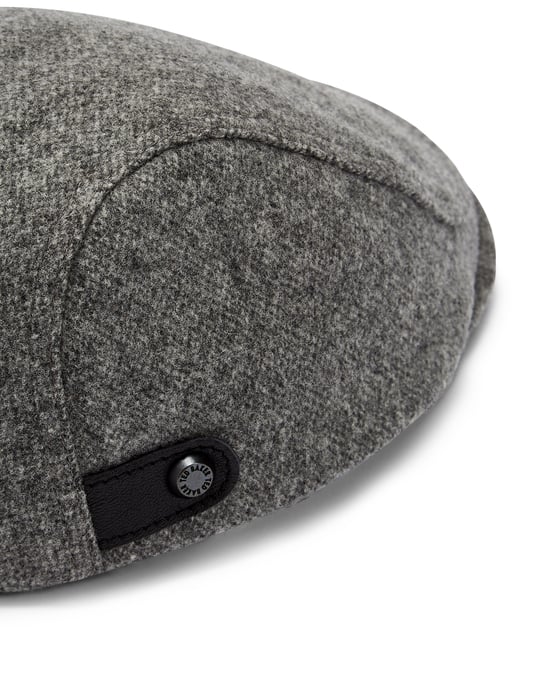 Ted Baker Souffle Textured Flat Cap, Light Grey