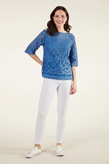 Placement Lace Top