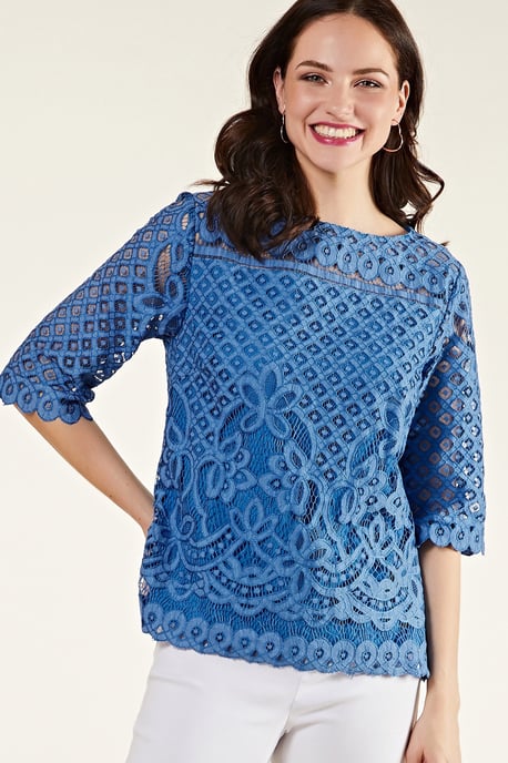 Placement Lace Top