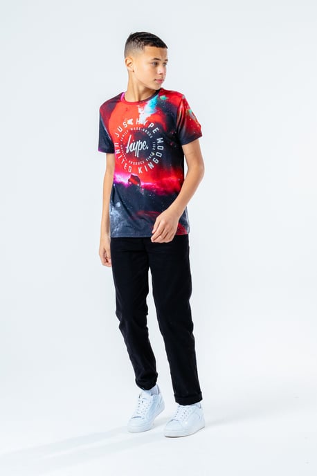 Hype Red Cosmo Kids T-Shirt