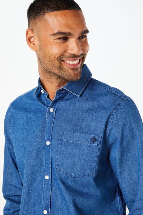 Denim Long Sleeve Shirt